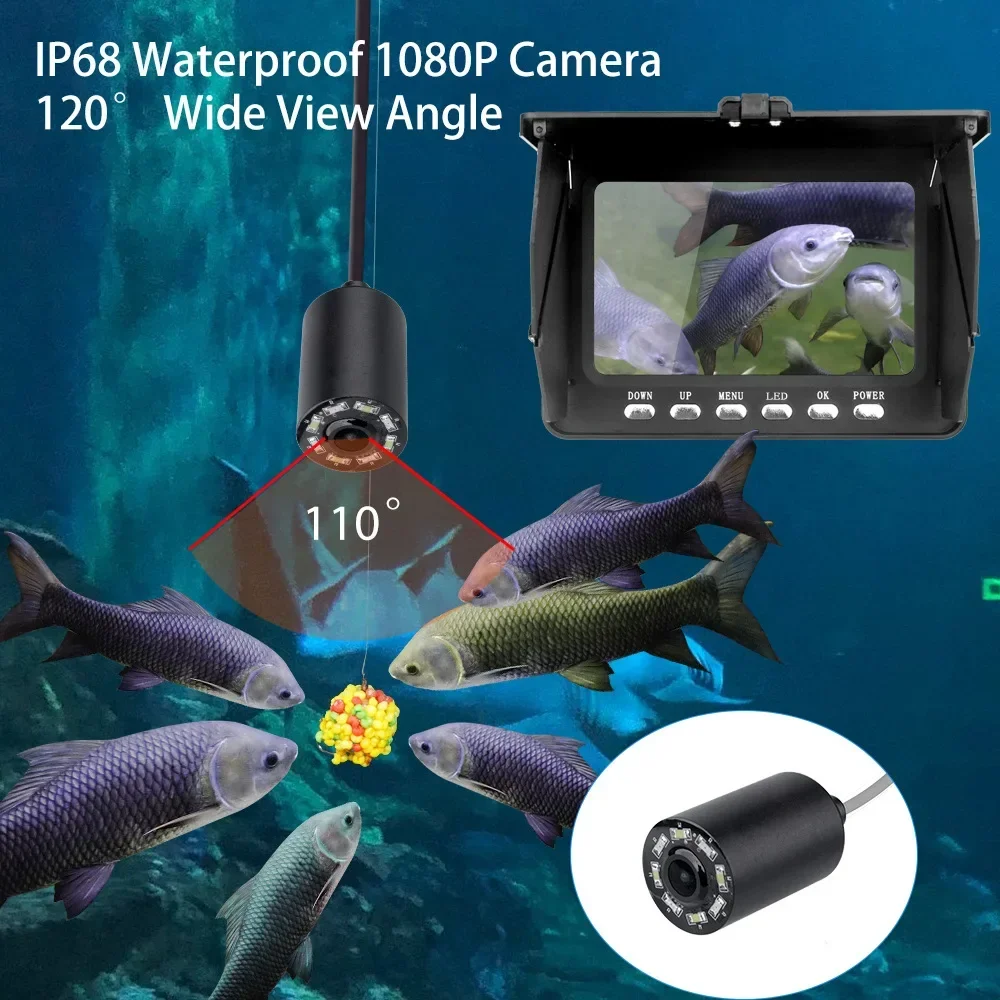 Fish Finder 5.0 Inch LCD Displ - огляд і ціна Fish Finder Cable