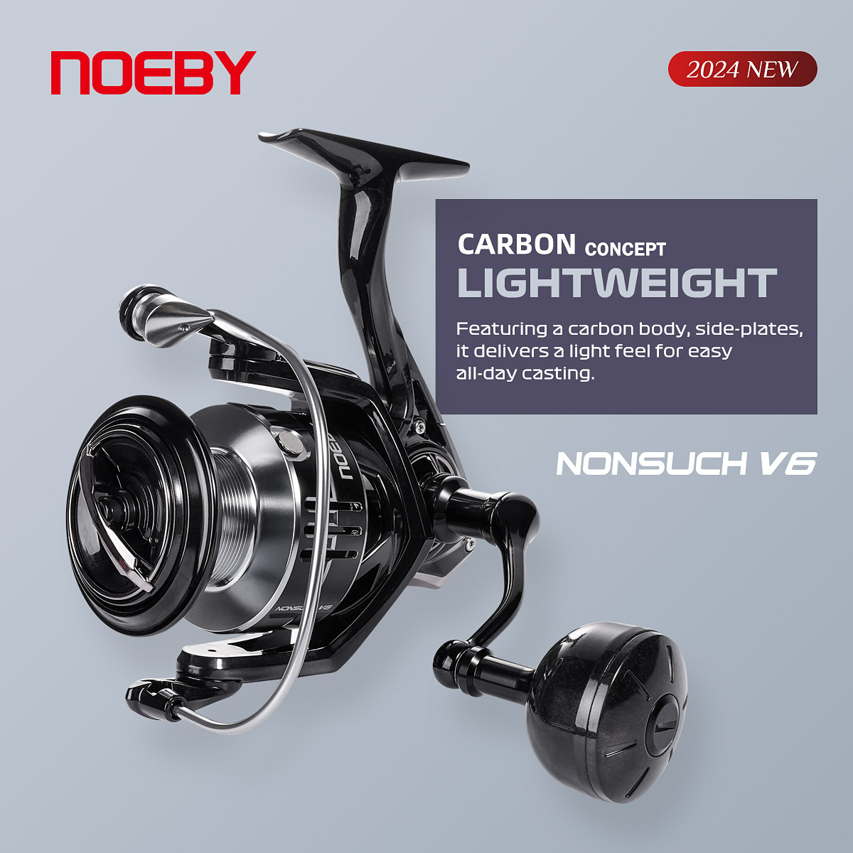 Noeby Carbon Spinning Fishing  - огляд і ціна Penn Reel Fierce