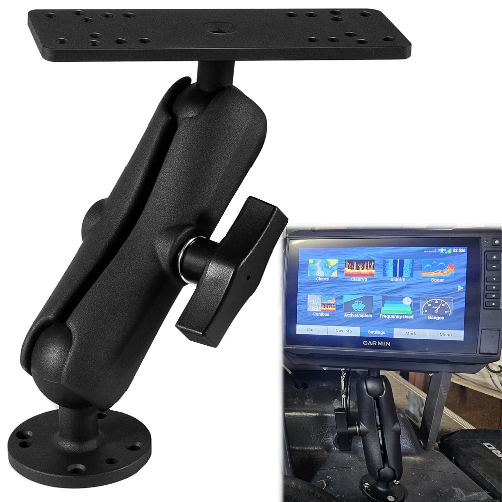 Aluminum Fish Finder Mount wit - огляд і ціна Fish Finder Mount