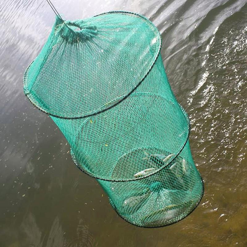 Folding Round Nylon Mesh Metal - огляд і ціна Fishing Gps