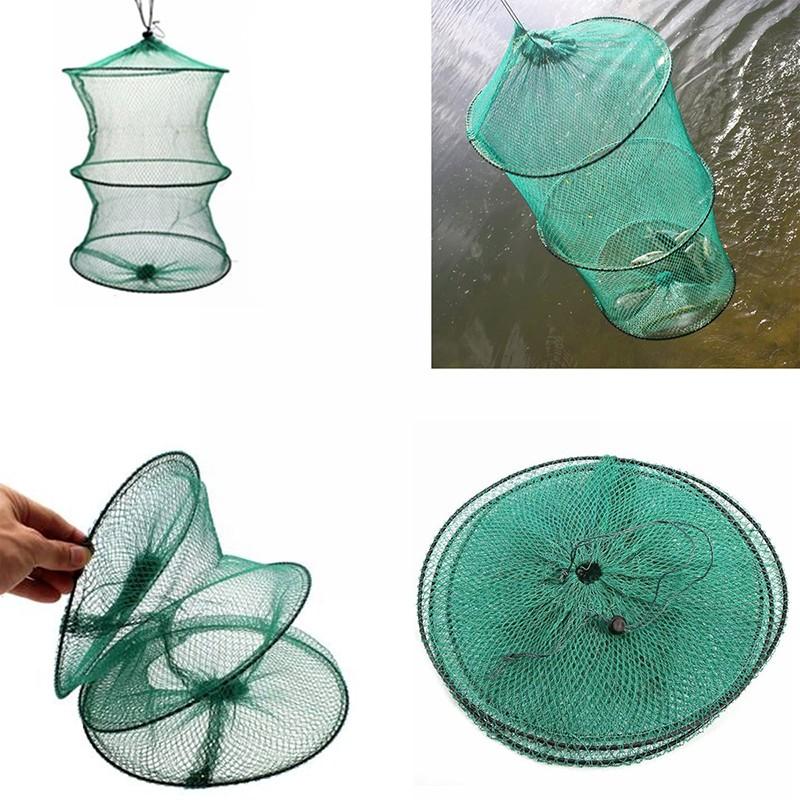 Folding Round Nylon Mesh Metal - огляд і ціна Fishing Gps