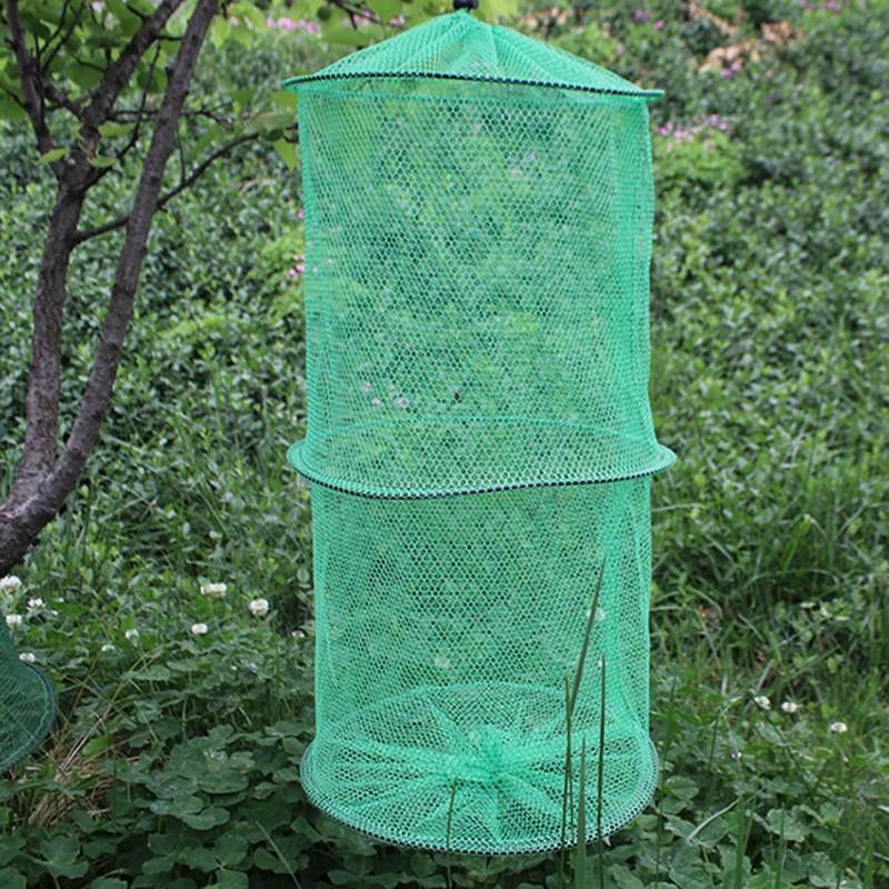Folding Round Nylon Mesh Metal - огляд і ціна Fishing Gps
